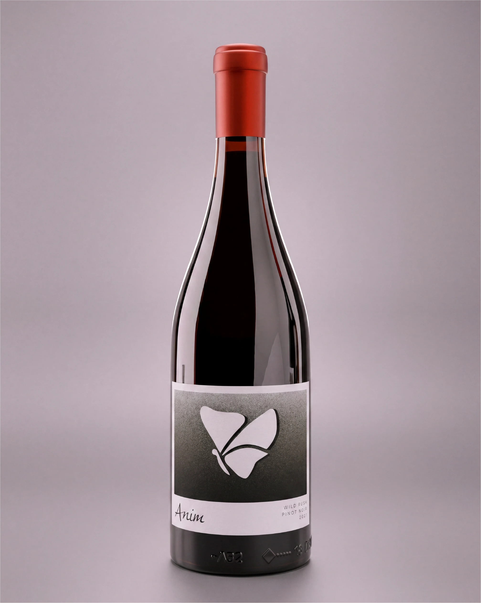 Anim Wines grey bottle packaging visual