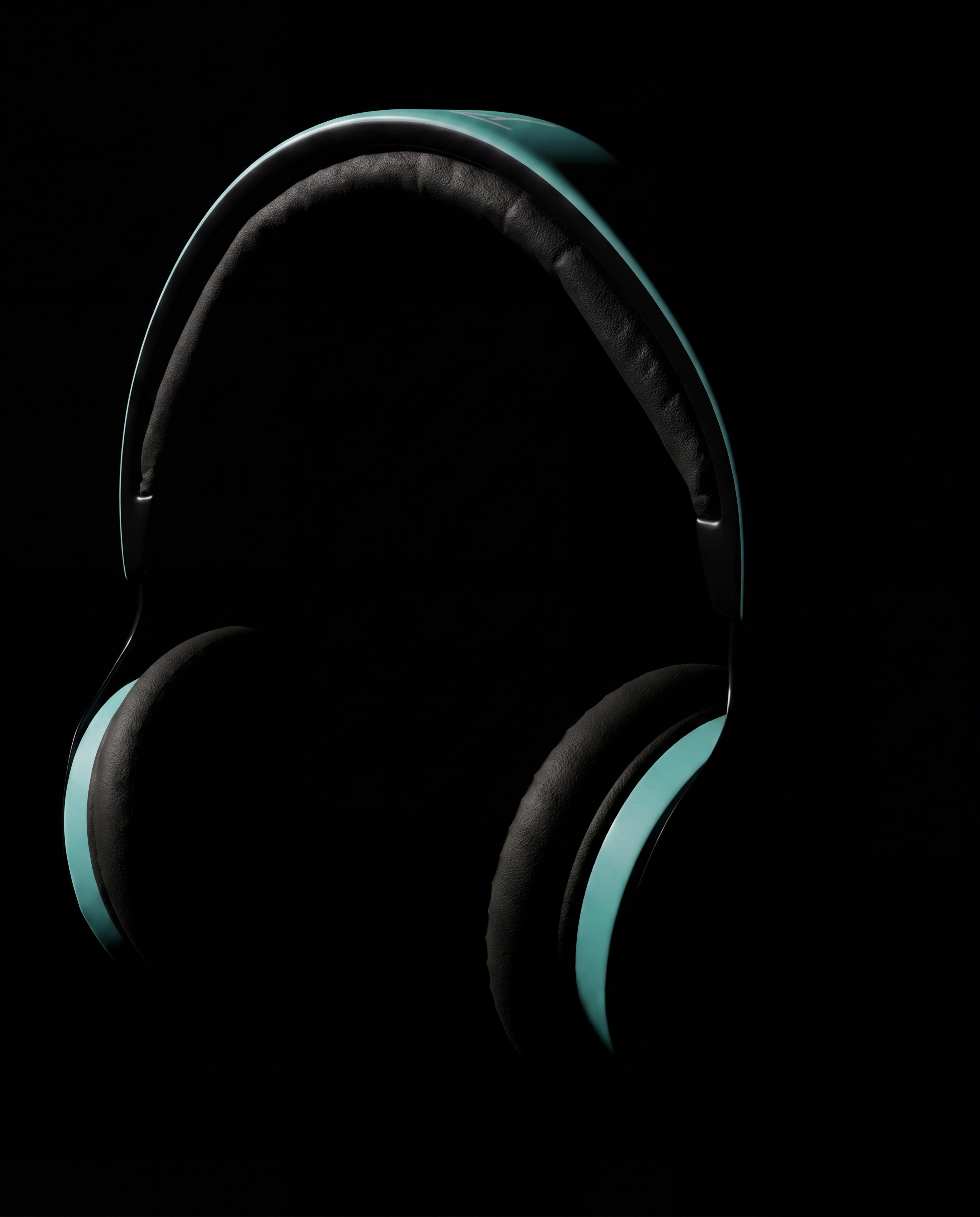 Headphone product render side detail